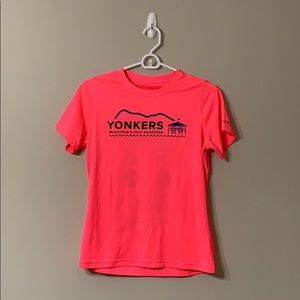 Brooks Running Yonkers Marathon performance shirt